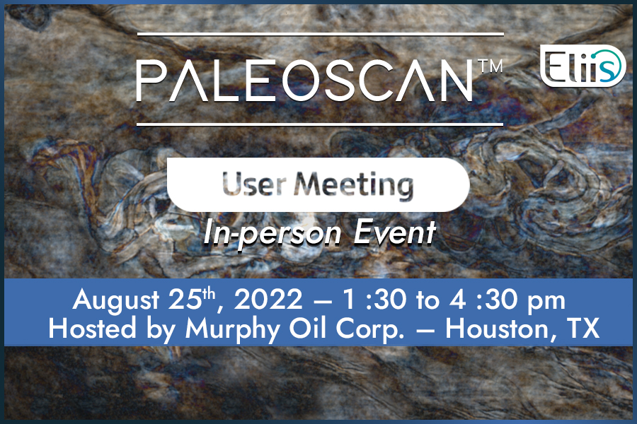 PaleoScan™ User Meeting