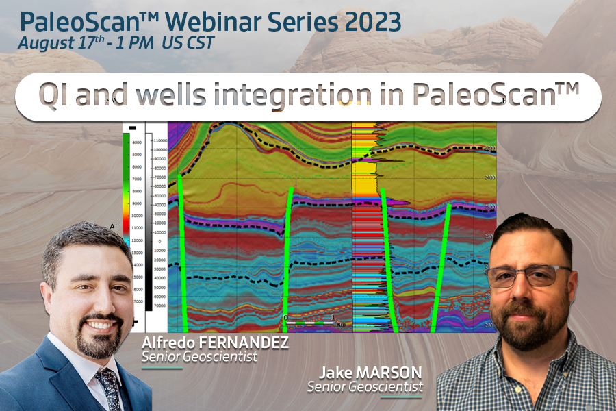 QI and wells integration in PaleoScan™