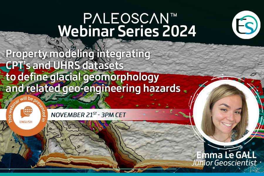 Property modeling integrating CPT’s and UHRS datasets to define glacial geomorphology and related geo-engineering hazards