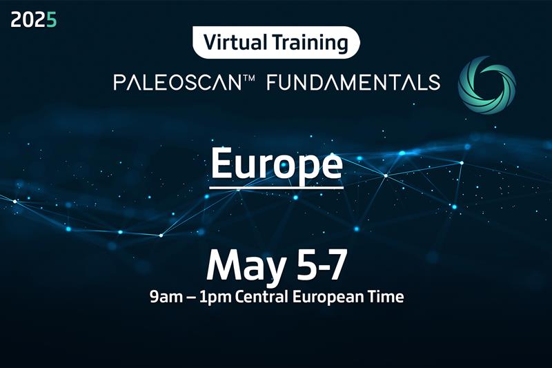 Virtual Training - PaleoScan™ Fundamentals - Europe