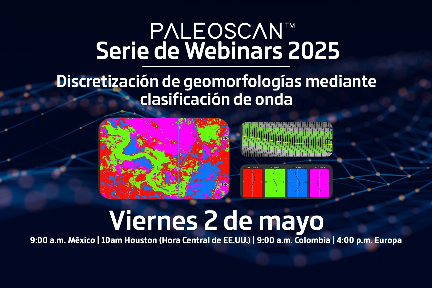 Discretización de geomorfologías mediante clasificación de onda