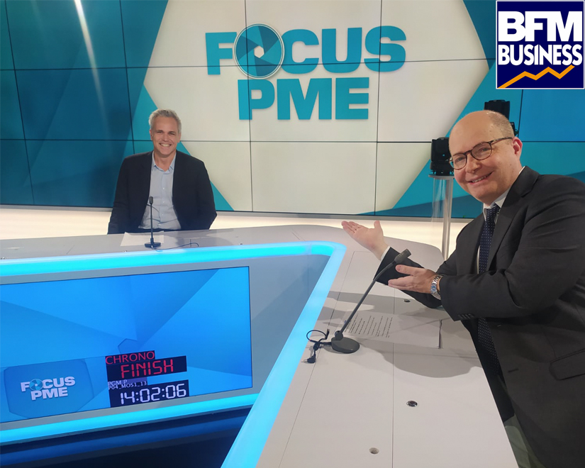 Interview with Sébastien Lacaze, CEO and co-founder of Eliis, on BFM TV