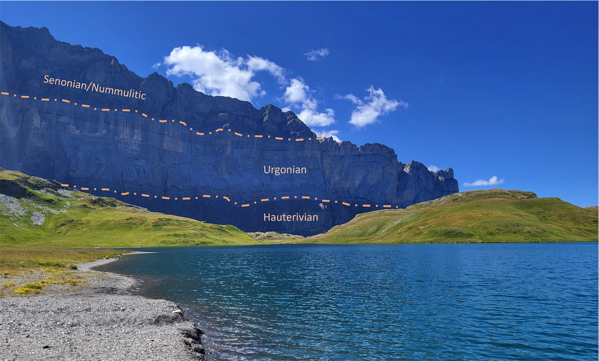 Urgonian massive limestone outcrop - Fiz Rocks & Lac d’Anterne (74 – Haute-Savoie)